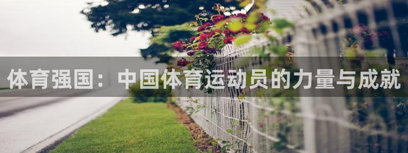 谈球吧：体育强国：中国体育运动员的力量与成就